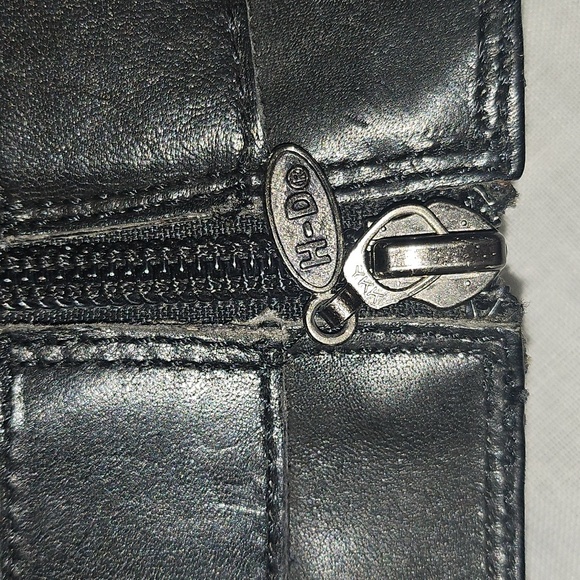 Harley-Davidson Women's Black Leather Boots Size 8 - Picture 7 of 16